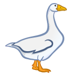 goose - coloured